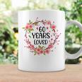 Floral 60 Years Old 60Th Birthday Women 60 Years Loved Coffee Mug Gifts ideas
