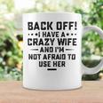 Funny Husband Gifts From Wife Crazy Wife Marriage Humor Coffee Mug Gifts ideas