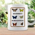 Funny The Butterfly Diversity Is Beatifull Tshirt Coffee Mug Gifts ideas