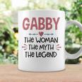 Gabby Grandma Gift Gabby The Woman The Myth The Legend Coffee Mug Gifts ideas