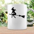 Halloween Young Scary Witch On Broom Pattern Coffee Mug Gifts ideas