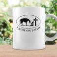 Horse Christian I Ride On Faith Coffee Mug Gifts ideas
