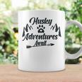 Husky Adventure Await Siberian Husky Adventures Hiking With Huskies Gift For Husky Lover V2 Coffee Mug Gifts ideas