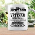 I Am A Lucky Son Because Im Raised By A Veteran V2 Coffee Mug Gifts ideas