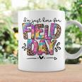 Im Just Here For Field Day Leopard Tie Dye Last Day School Coffee Mug Gifts ideas