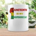 Juneteenth Is My Independence Day For Women Men Kids Vintage Coffee Mug Gifts ideas