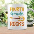 Kids 4Th Grade Fourth Grade Rocks Back To School Guitar Coffee Mug Gifts ideas