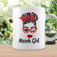 March Girl Women Face Wink Eye Bandana Birthday Gifts 548 Trending Shirt Coffee Mug Gifts ideas