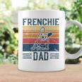 Mens Funny Vintage Frenchie Dad For Men - French Bulldog Coffee Mug Gifts ideas