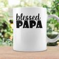 Mens Papa Grandpa Proud New Dad Blessed Papa Fathers Day Coffee Mug Gifts ideas
