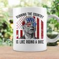 Merry 4Th Of July Joe Biden Falling Off His Bicycle Funny Coffee Mug Gifts ideas