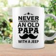 Never Understimate And Old Papa Fathers Day Gift Coffee Mug Gifts ideas