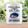 October Queen I Am Who I Am October Girl Woman Birthday Coffee Mug Gifts ideas