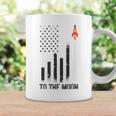 Official To The Moon Distressed Us Flag Stock Market Amc Gme Investor Cryptocurrency Investor Funny Coffee Mug Gifts ideas