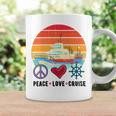 Peace Love Cruising Family Cruise Vacation Matching Gift Coffee Mug Gifts ideas