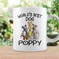 Poppy Grandpa Gift Worlds Best Dog Poppy Coffee Mug Gifts ideas