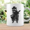 Raccoon Wielding Ukulele Coffee Mug Gifts ideas