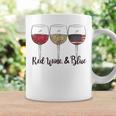 Red Wine & Blue 4Th Of July Wine Red White Blue Wine Glasses V2 Coffee Mug Gifts ideas