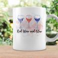 Red Wine Blue 4Th Of July Wine Red White Blue Wine Glasses Coffee Mug Gifts ideas