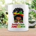 Remembering My Ancestors Juneteenth Black Women Messy Bun Coffee Mug Gifts ideas
