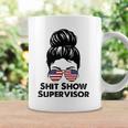 Shit Show Supervisor Funny Mom Dad Boss Manager Teacher Coffee Mug Gifts ideas