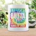 Straight Outta 5Th Grade Class Of 2022 Graduation Tie Dye Coffee Mug Gifts ideas