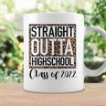 Straight Outta High School Class Of 2022 Graduation Boy Girl Coffee Mug Gifts ideas