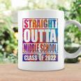 Straight Outta Middle School 2022 Graduation Coffee Mug Gifts ideas