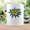 Super Papi Comic Book Superhero Spanish Dad Graphic Coffee Mug Gifts ideas