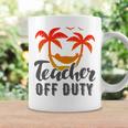 Teacher Off Duty Summer Vacation Mode Is On Last Day Of School Funny Teachers Gifts Coffee Mug Gifts ideas