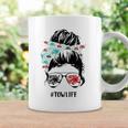 Tow Wife Life Messy Bun Messy Bun Hair Bandana Sunglasses Coffee Mug Gifts ideas