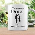 Training Dogs Is My Therapy Awesome Idea For Who Love Training Dogs Coffee Mug Gifts ideas