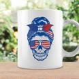 Ultra Maga Red White Blue Skull Coffee Mug Gifts ideas