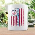Uss Ranger Cv 61 American Flag Aircraft Carrier Veterans Day Coffee Mug Gifts ideas