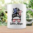 Womens Pro Trump Ultra Mega Messy Bun Coffee Mug Gifts ideas