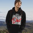 All American Dad Retro 4Th Of July Cool & Funny Melanin Art Hoodie Lifestyle