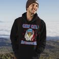 Caw Caw Motherfucker Funny 4Th Of July Patriotic Eagle Hoodie Lifestyle