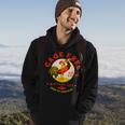 Chicken Chicken Cage Free Whiskey Fed Rye & Shine Rooster Funny Chicken V3 Hoodie Lifestyle