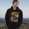 Country Music And Beer Thats Why Im HereFunny Hoodie Lifestyle