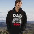 Dad Of Birthday Boy Time To Level Up Video Game Birthday Hoodie Lifestyle