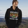 Dear Dad Great Job Were Awesome Thank You Hoodie Lifestyle