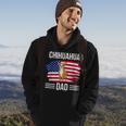 Dog Owner Us Flag 4Th Of July Fathers Day Chihuahua Dad Hoodie Lifestyle
