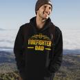 Firefighter Dad Fathers Day Gift Idea For Fireman Dad Hoodie Lifestyle