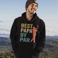 Funny Best Papa By Par Fathers Day Golf Gift Grandpa Hoodie Lifestyle