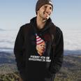 Funny Joe Biden Merry 4Th Of Christmas In July Usa Flag Hoodie Lifestyle