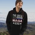 Funny The Great Maga King Trump 2022 Amp 2024 Hoodie Lifestyle