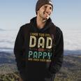 I Have Two Titles Dad And Pappy Retro Vintage Hoodie Lifestyle