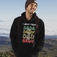 I Went From Dada To Daddy To Dad To Bruh Funny Fathers Day Hoodie Lifestyle