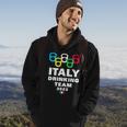 Italy Drinking Team Hoodie Lifestyle