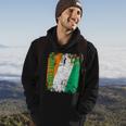 Ivory Coast Flag Vintage Distressed Ivory Coast Hoodie Lifestyle